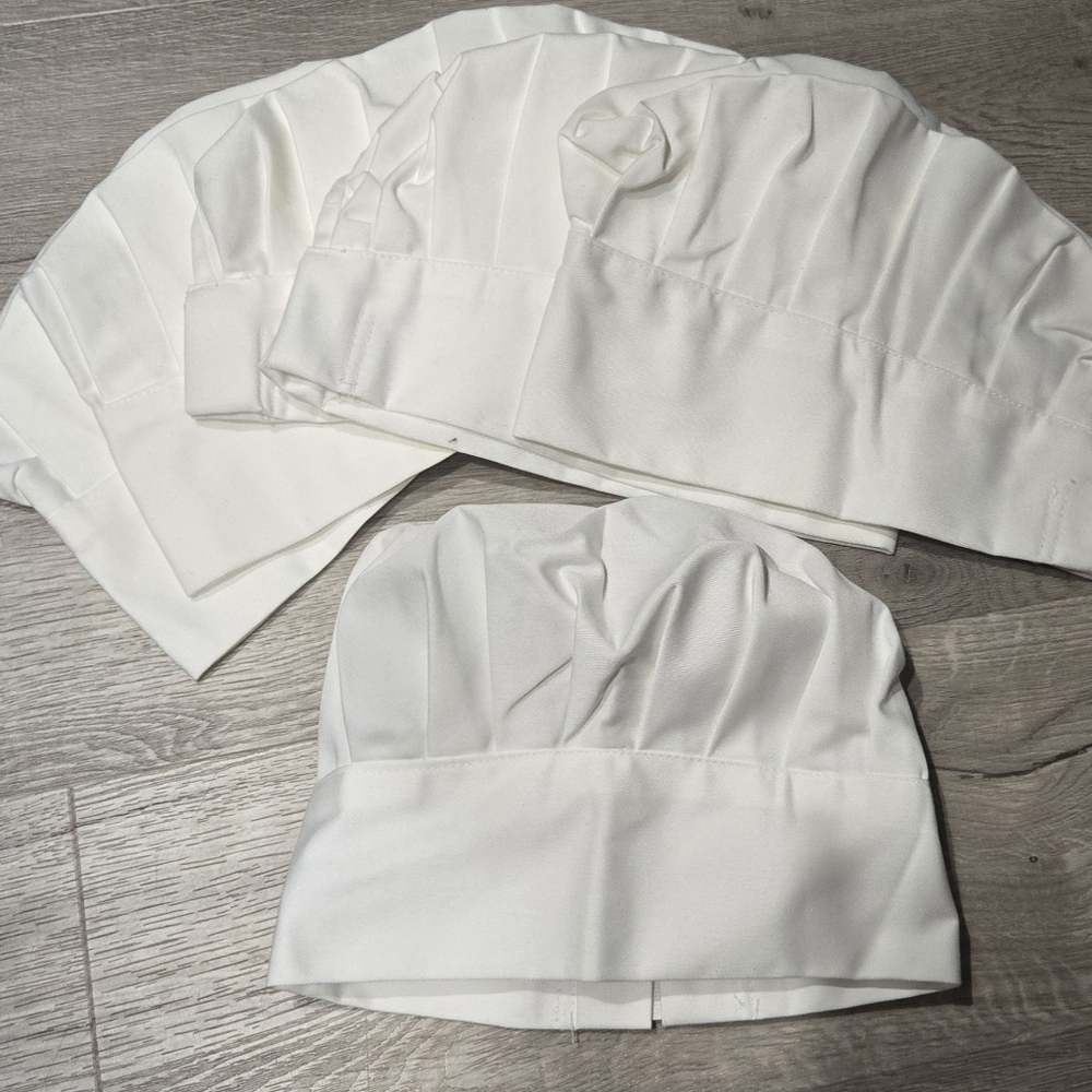 White Chef Hats